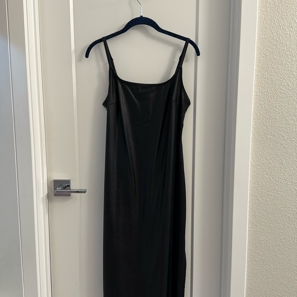 wild fable Dresses & Skirts - Vegan Leather Midi Dress